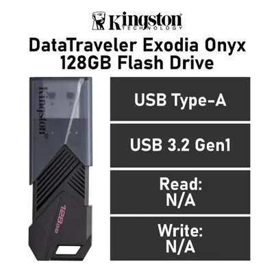 Kingston DT Exodia Onyx 128GB Memoria USB 3.0