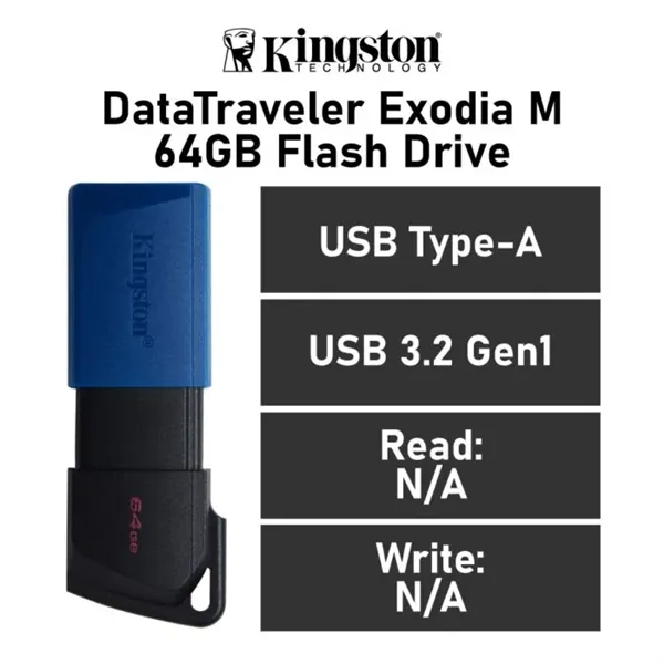 Kingston DT Exodia M 64GB Memoria USB 3.2