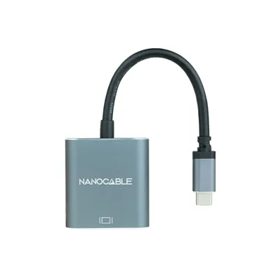 Conversor Nanocable 10.16.4101-G/ USB Tipo-C Macho - VGA