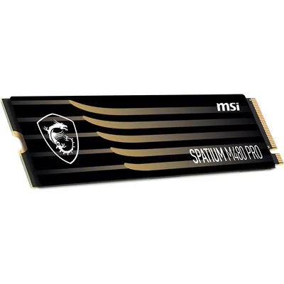 MSI Spatium M480 PRO SSD 1TB NVMe a 7400MB/s PCIe 4.0