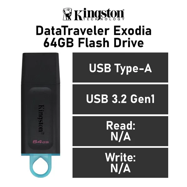 Kingston DT Exodia 64GB Memoria USB 3.2