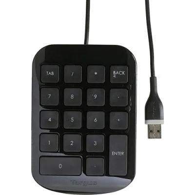 Targus Teclado numérico USB Ergonomico, PC, Mac y Netbook