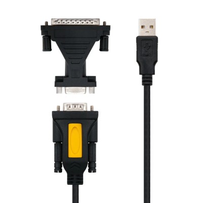 Cable Conversor impresora Nanocable 10.03.0002/ USB Macho - DB9