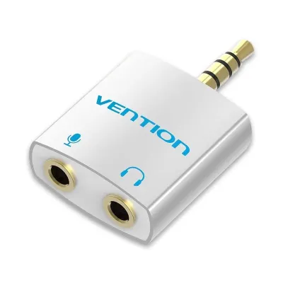 Adaptador Audio Vention BDBW0/ Jack 3.5 Macho - 2x Jack 3.5