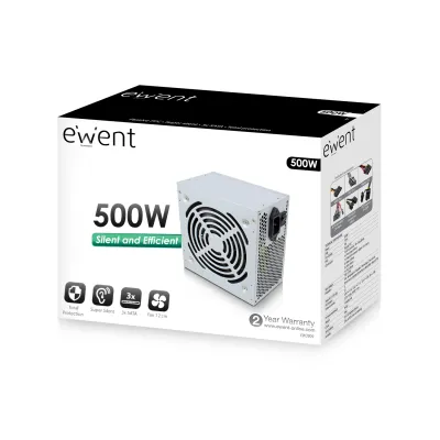 Ewent EW3909 Fuente de Alimentación 500W