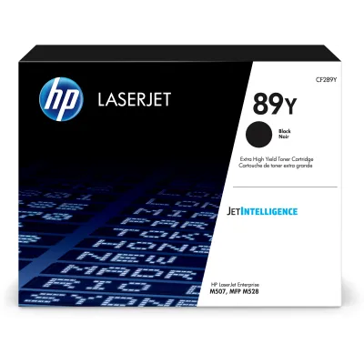 HP Cartucho de tóner Original LaserJet 89Y negro de capacidad