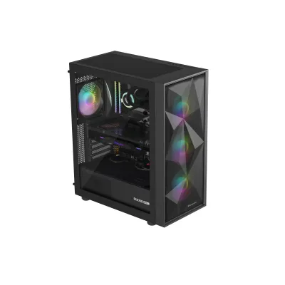 GENESIS Diaxid 605 ARGB Midi Tower Negro