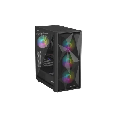 GENESIS Diaxid 605 ARGB Midi Tower Negro