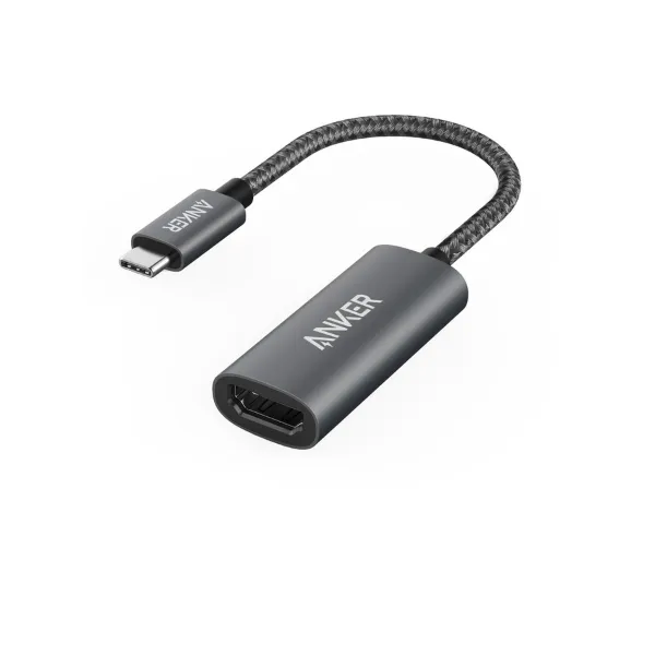 Anker A83120A1 Adaptador gráfico USB Negro, Gris