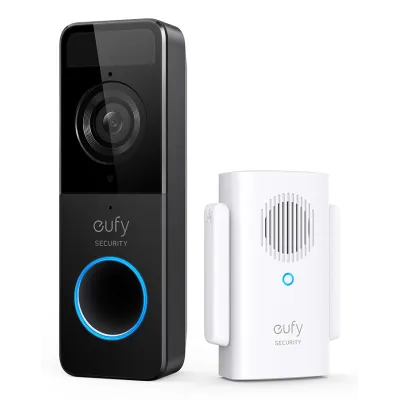 Eufy Video Doorbell 1080p Negro, Blanco