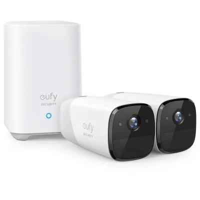 Eufy Camaras de Vigilancia eufyCam 2 Pro, 2K Cámara IP