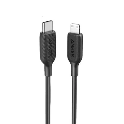 Anker A81B6G11 cable de conector Lightning 1,8 m Negro