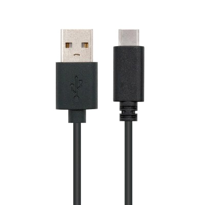 Cable USB 2.0 Nanocable 10.01.2102/ USB Tipo-C Macho - USB