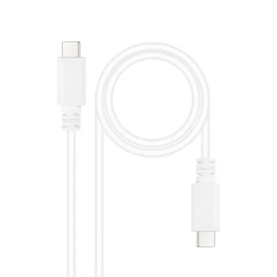 Cable USB 2.0 Tipo-C Nanocable 10.01.2301-L150-W/ USB Tipo-C