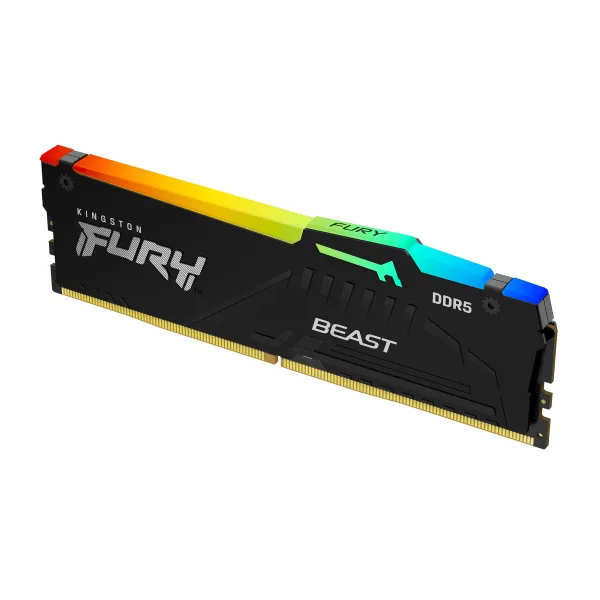 Kingston FURY Beast RGB 16GB DDR5 a 6000MHz CL36