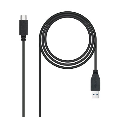 Cable USB 3.1 Tipo-C Nanocable 10.01.4002/ USB Tipo-C Macho -