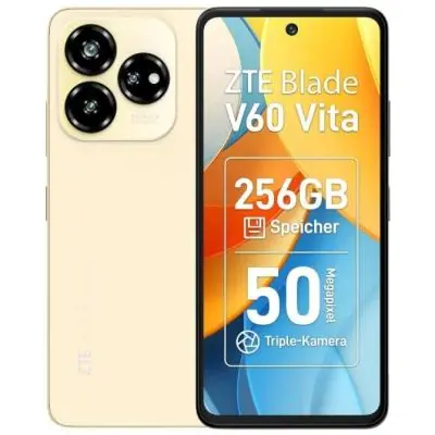 Zte blade v60 vita 6.6" hd+ 6gb(+10gb) 256gb gold