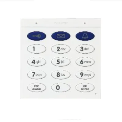 KEYPAD WITH RFID TECHNOLOGY FOR T26, WHITE