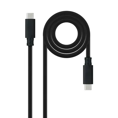 Cable USB 3.1 Tipo-C Nanocable 10.01.4100/ USB Tipo-C Macho -