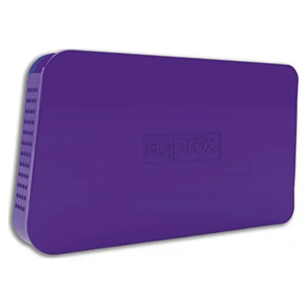 Caja Externa Usb 2.5" Sata 3.0 Morado Approx