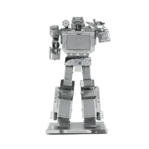 Maqueta 3d Metal Fascinations Soundwave Montaje Sin Pegamento Ni Soldadura Maquetas 3d