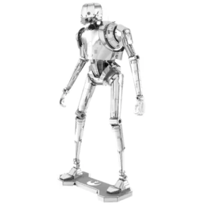 Maqueta 3d Metal Fascinations Star Wars K-2s0 Montaje Sin