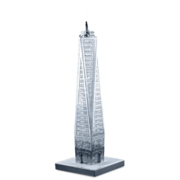 Maqueta 3d Metal Fascinations One World Trade Center Montaje Sin Pegamento Ni Soldadura Maquetas 3d