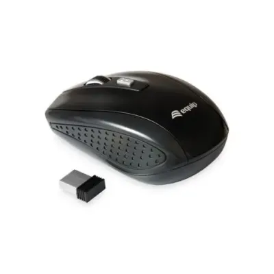 MOUSE EQUIP LIFE OPTICO WIRELESS 2.4Ghz 4 BOTONES COLOR NEGRO