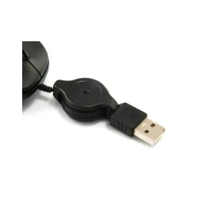 MOUSE EQUIP LIFE OPTICO 2 BOTONES USB CABLE RETRACTIL COLOR