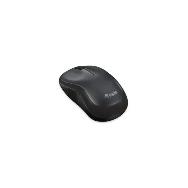 MOUSE INALAMBRICO EQUIP COMFORT WIRELESS MOUSE 1200DPI COLOR NEGRO