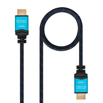 Cable HDMI 2.0 4K Nanocable 10.15.3701/ HDMI Macho - HDMI