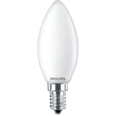 Bombilla Led Philips LED Classic/ Casquillo E14/ 4.3W/ 470