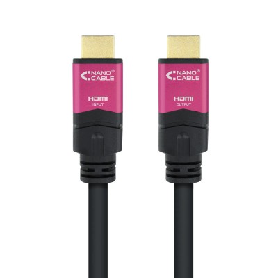 Cable HDMI 2.0 4K Nanocable 10.15.3725/ HDMI Macho - HDMI