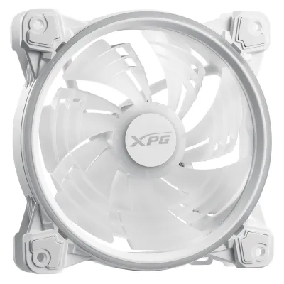 XPG HURRICANE 120 ARGB PWM Placa base Ventilador 12 cm Blanco 1