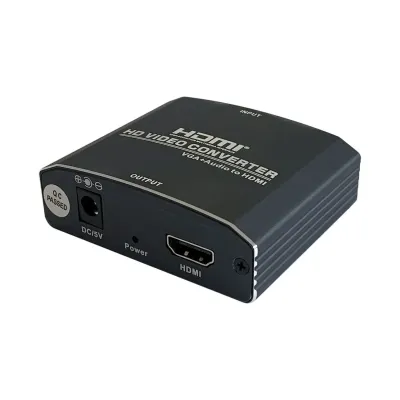Adaptador HDMI Aisens A115-0386/ VGA Hembra + Jack 3.5 Hembra -