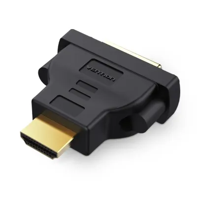 Adaptador HDMI Vention ECCB0/ HDMI Macho - DVI (24+5) Hembra