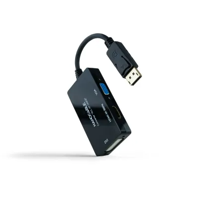 Cable DisplayPort Nanocable 10.16.3301-ALL/ HDMI Hembra - DVI-D