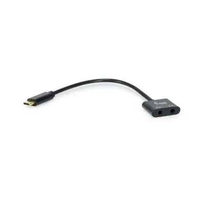 CABLE ADAPTADOR USB-C A AUDIO DAC 2 JACK 3.5MM HEMBRA PARA