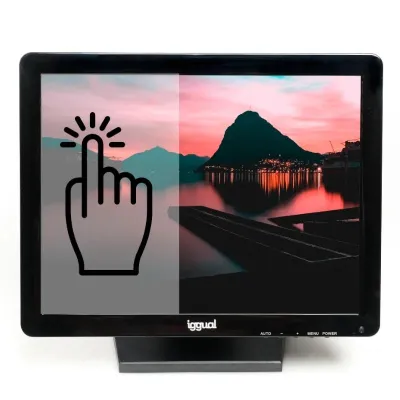 Iggual monitor lcd táctil mtl15c xga 15" usb