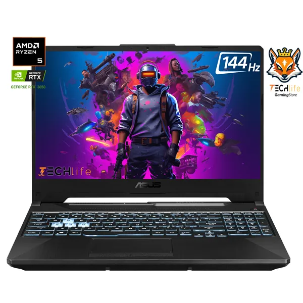 ASUS TUF Gaming A15 TUF506NC AMD Ryzen 5 PRO 7535HS 16GB 512GB SSD RTX3050 4GB 144Hz 15.6" FreeDOS