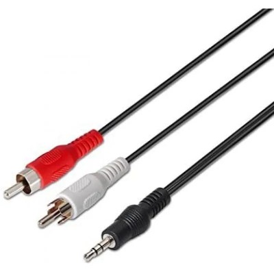 Cable Estéreo Nanocable 10.24.0310/ Jack 3.5 Macho - 2x RCA