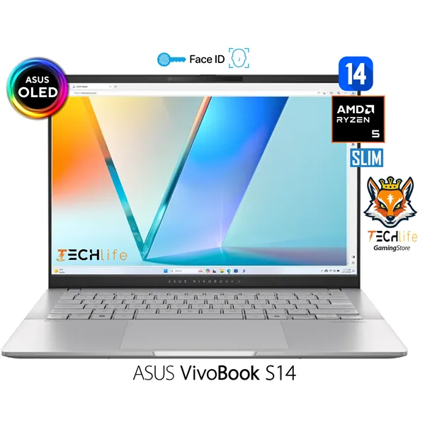 ASUS VivoBook S 14 OLED M5406NA AMD Ryzen 5 PRO 7535HS 16GB 512GB SSD 14" W11