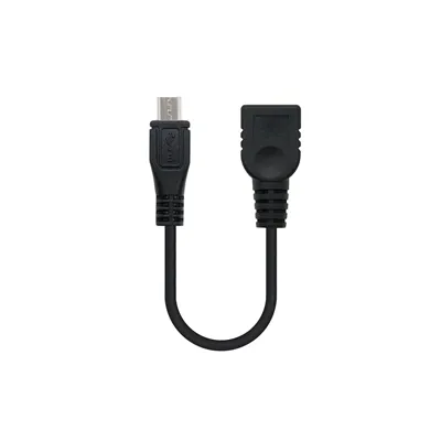 Cable USB 2.0 Nanocable 10.01.3500/ MicroUSB Macho - USB