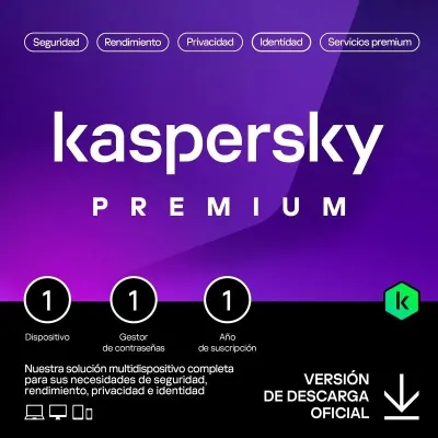 Kaspersky Premium Total Security 2024 | 1 Dispositivo | 1 año |