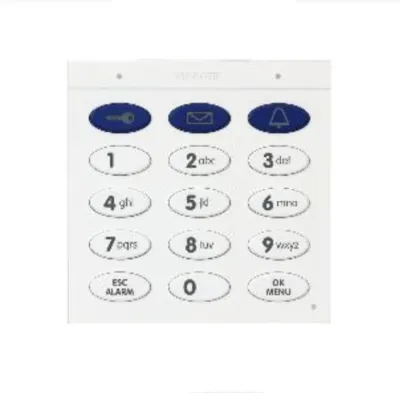 KEYPAD WITH RFID TECHNOLOGY FOR T26, WHITE