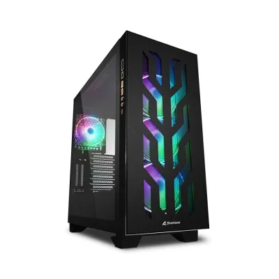 Sharkoon Elite Shark CA300T E-ATX Cristal Templado USB-C ARGB