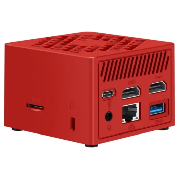 Leotec MiniPC N100 8GB 128GB Rojo