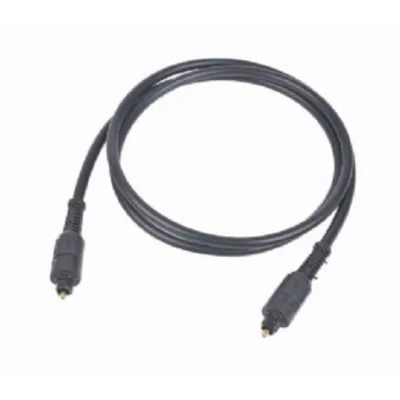 Gembird Toslink, 2m cable de audio Negro