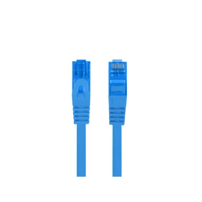 Lanberg PCF6A-10CC-0050-B cable de red Azul 0,5 m Cat6a S/FTP