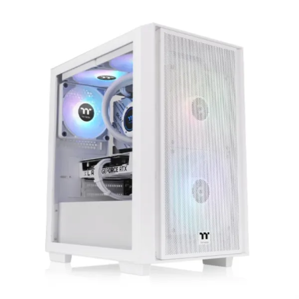 Thermaltake Versa H16 TG ARGB Micro Torre Blanco